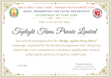 Proud to Support a Drug-Free Tamil Nadu - 2026