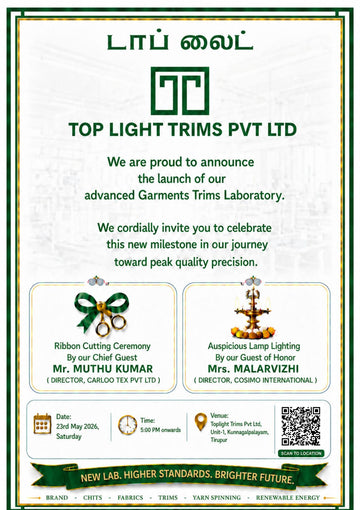 Top Light Trims Pvt Ltd –  Trims Laboratory Launch